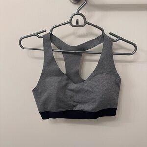 All in Motion Charcoal and Black Sports Bra